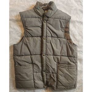 V13  Men's vintage quilted vest